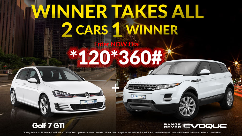 Win a GTI AND an Evoque
