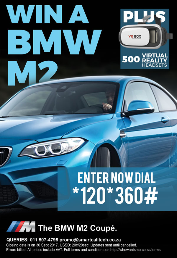 Win a Jaguar BMW M2