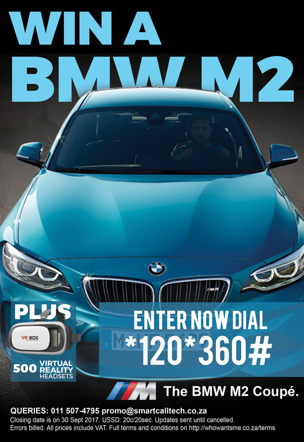 Win a Jaguar BMW M2