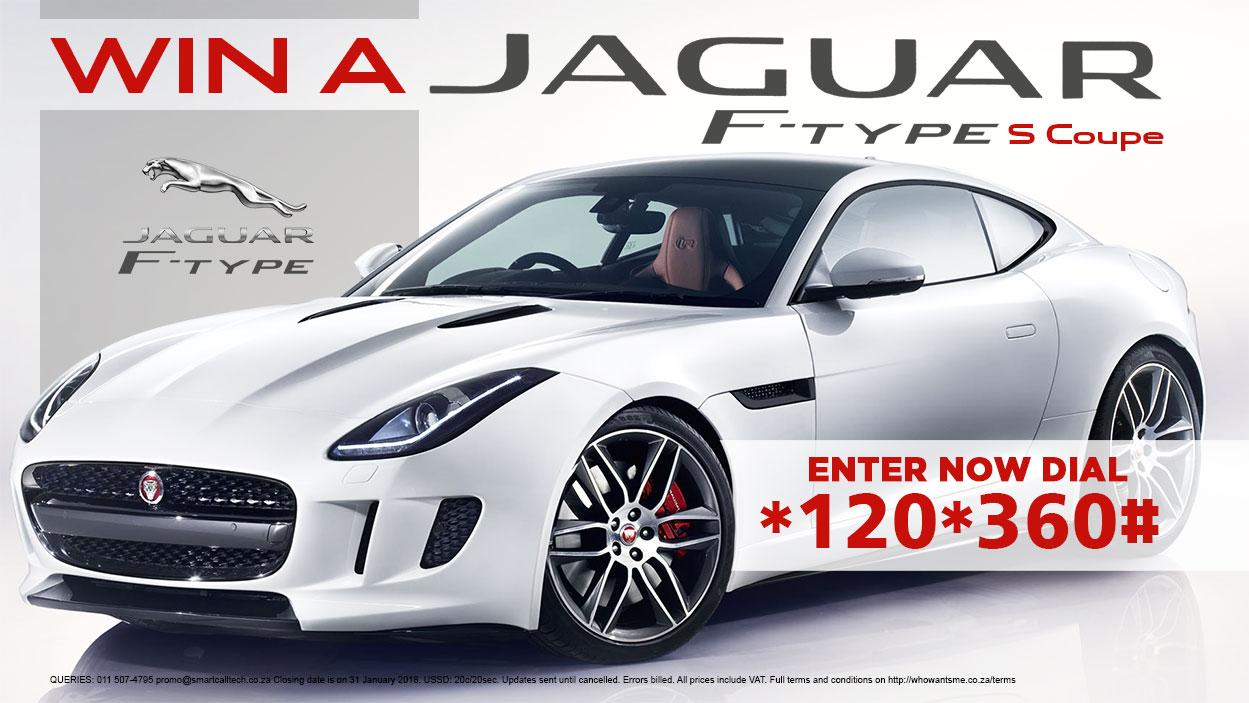 Win a Jaguar F-Type