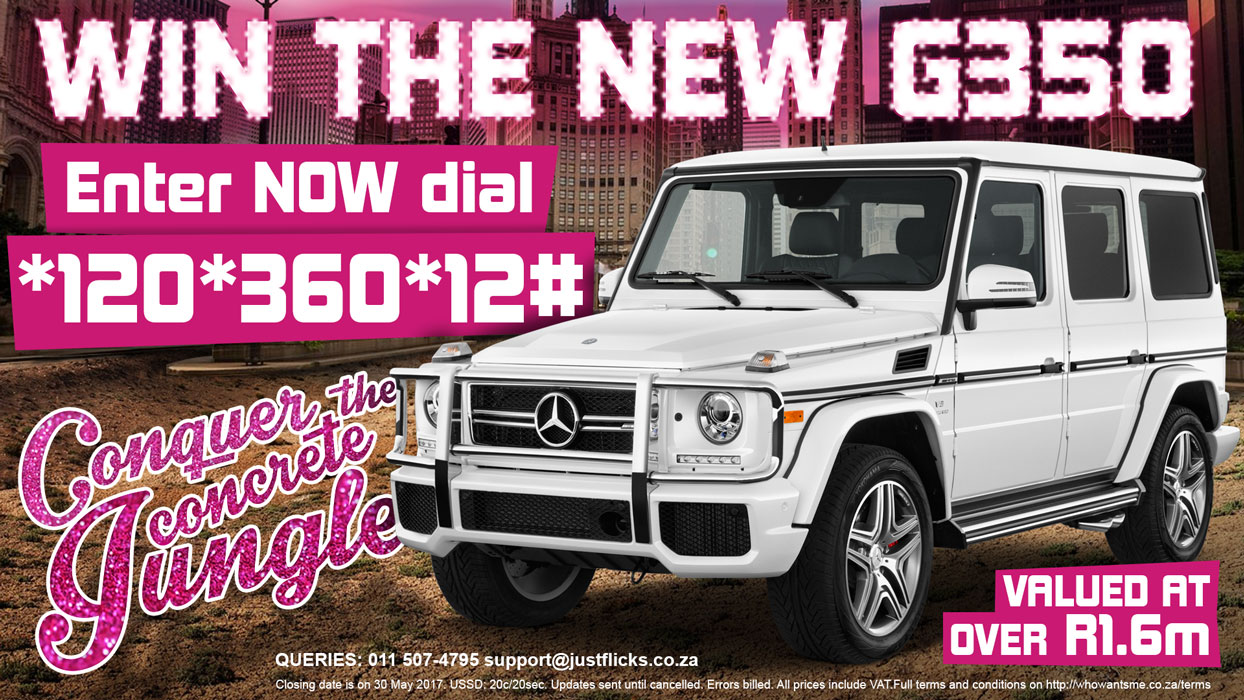 Win a Mercedes G350